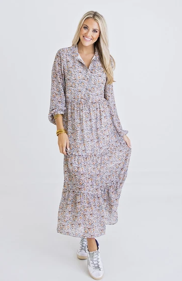 Floral Vintage Maxi - Eden Lifestyle