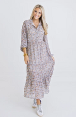 Floral Vintage Maxi - Eden Lifestyle