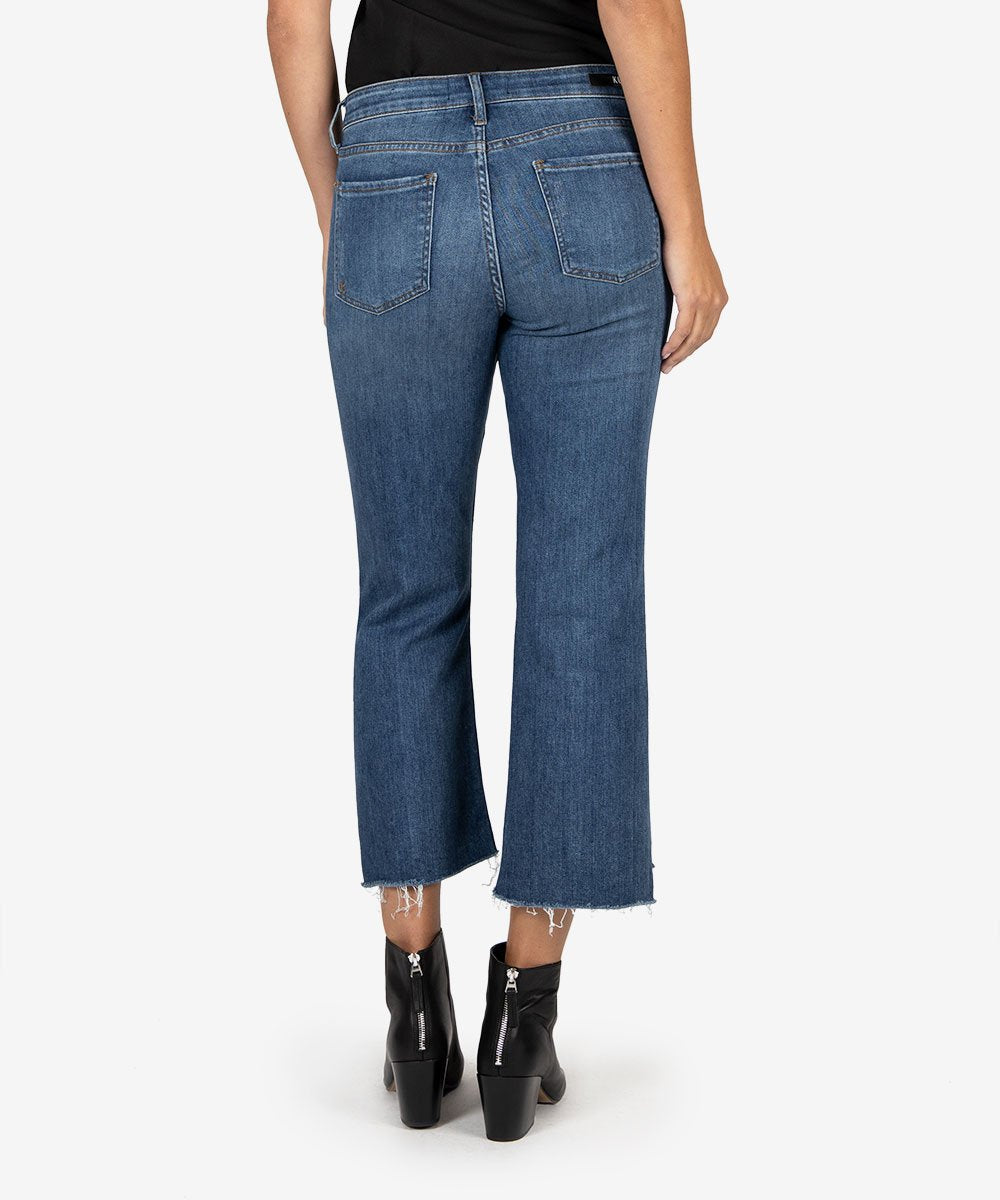 KUT from the Kloth, Women - Denim,  KUT from the Kloth |  Kelsey Ankle Kick Flare (Visit Wash)