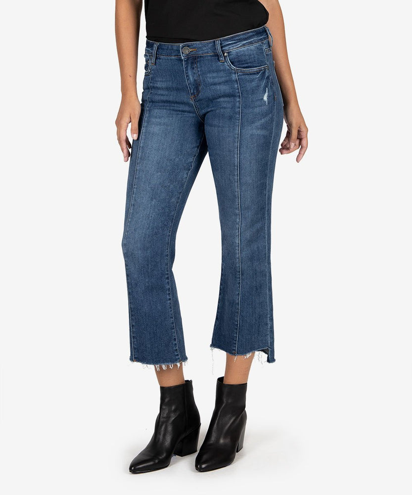 KUT from the Kloth, Women - Denim,  KUT from the Kloth |  Kelsey Ankle Kick Flare (Visit Wash)