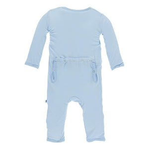 KicKee Pants, Baby Boy Apparel - Rompers,  KicKee Pants - Basic Coverall Pond