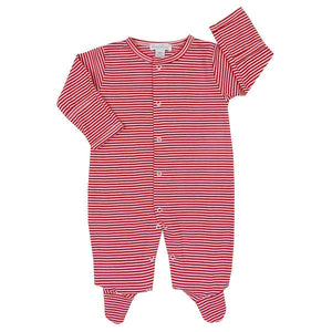 Kissy Kissy, Baby Boy Apparel - One-Pieces,  Kissy Essentials Stripe Footie