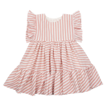 Pink Chicken, Girl - Dresses,  Pink Chicken Kit Dress Pink Stripe