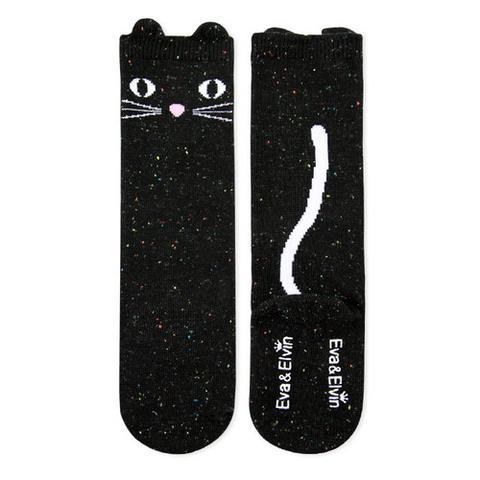 Eden Lifestyle, Accessories - Socks,  Knee Socks Cat
