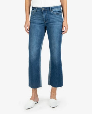 KUT from the Kloth, Women - Denim,  KUT from the Kloth - Kelsey High Rise Ankle Flare (Overtake Wash)