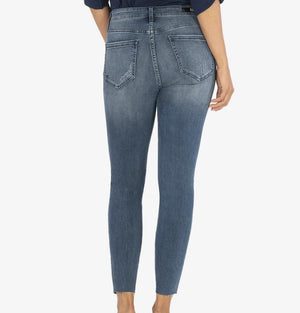 KUT from the Kloth, Women - Denim,  CONNIE HIGH RISE ANKLE SKINNY (ERUDITE WASH)