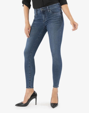 KUT from the Kloth, Women - Denim,  KUT from the Kloth Connie Ankle Skinny Jeans (Black Ash Wash)