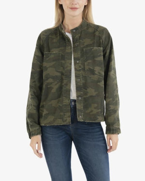 KUT from the Kloth, Women - Outerwear,  KUT from the Kloth Cruz Camo Bomber