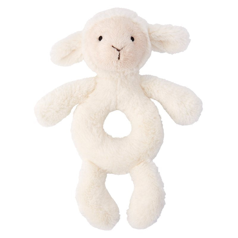Jellycat, Gifts - Stuffed Animals,  Jellycat Bashful Lamb Ring Rattle