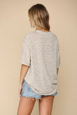 Eden Lifestyle, Women - Shirts & Tops,  Leopard Crewneck