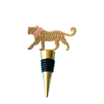 Clairebella, Home - Drinkware,  Leopard Wine Bottle Stopper