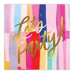 Let's Party Beverage Napkins - Eden Lifestyle