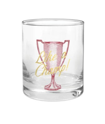 Like a Champ! Barware Rocks Glass - Eden Lifestyle