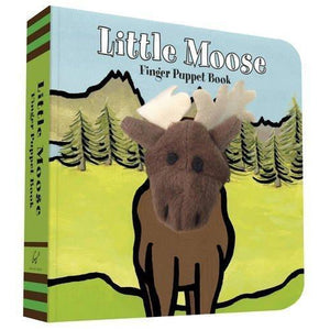 Eden Lifestyle, Books,  Little Moose: Finger Puppet Book