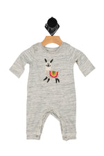 Mimi & Maggie, Baby Girl Apparel - Rompers,  Mimi & Maggie Llama Drama Romper