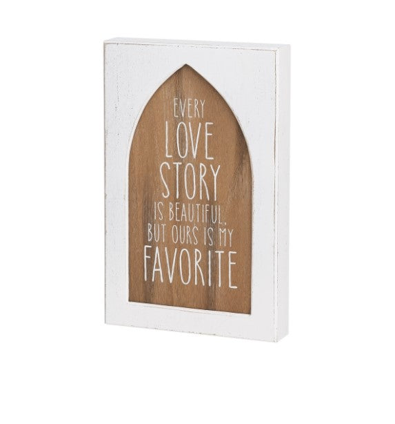 Collins, Home - Decorations,  Love Story Sign