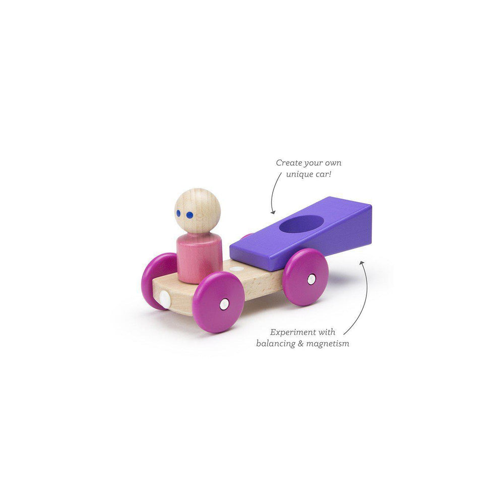 Tegu, Gifts - Toys,  Tegu Magnetic Racer - Purple