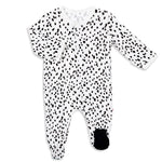 Magnificent Baby, Baby Boy Apparel - Pajamas,  Magnetic Me by Magnificent Baby Seeing Spots Modal Magnetic Footie