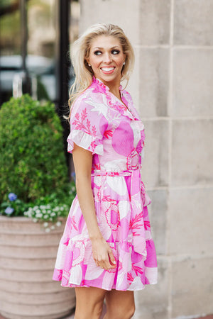 The Maisie Button Up Midi Dress - Eden Lifestyle