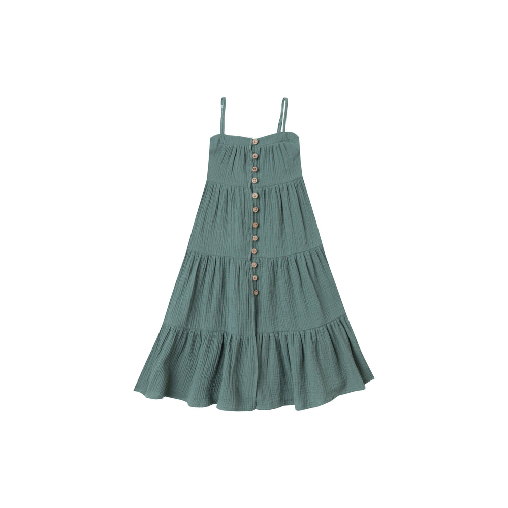 Rylee and Cru, Girl - Dresses,  Rylee & Cru Rainforest Tiered Maxi Dress