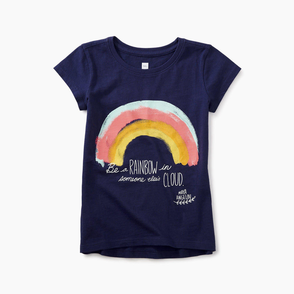 Tea Collection, Girl - Shirts & Tops,  Maya Angelou Rainbow Top