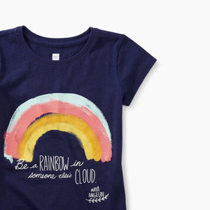 Tea Collection, Girl - Shirts & Tops,  Maya Angelou Rainbow Top