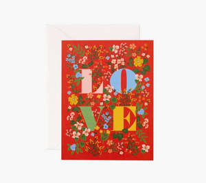 Mayfair Love Greeting Card - Eden Lifestyle