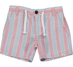 Me & Henry, Boy - Shorts,  Me & Henry - Blue/red stripe shorts