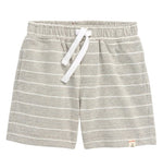 Me & Henry, Boy - Shorts,  Me & Henry - Grey/white stripe jersey shorts