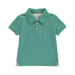 Me & Henry, Boy - Shirts,  Me & Henry | Green Pique Polo