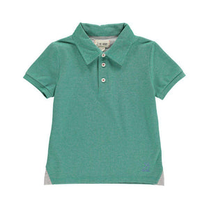 Me & Henry, Boy - Shirts,  Me & Henry | Green Pique Polo