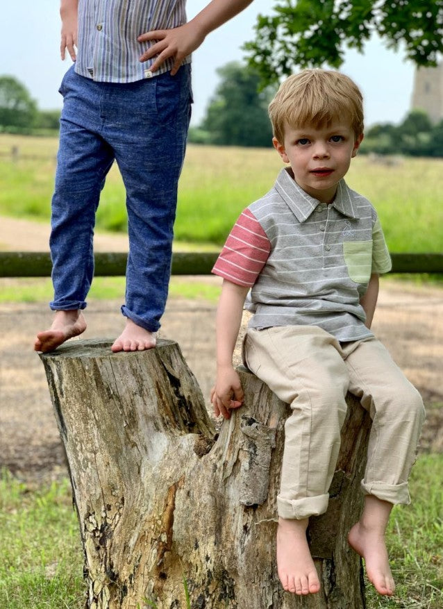 Me & Henry, Boy - Pants,  Me & Henry - Blue Trousers