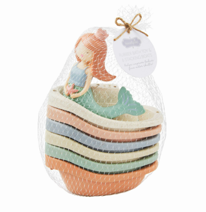 Mermaid Stacking Boat Set - Eden Lifestyle