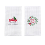 Mud Pie, Home - Decorations,  Mud Pie - Holiday Weave Towel