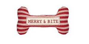 Mud Pie Holiday Dog Bone - Eden Lifestyle