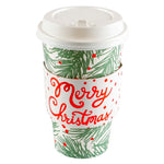 Merry Christmas Cups w/ Lid - Eden Lifestyle
