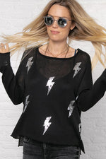 Metallic Lightning Crew Mercer - Eden Lifestyle