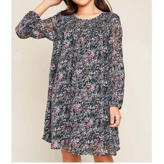 Hayden LA, Girl - Dresses,  Midnight Floral Dress