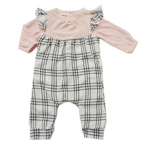 Miki Miette, Baby Girl Apparel - Rompers,  Miki Miette Floutter Romper Giggles