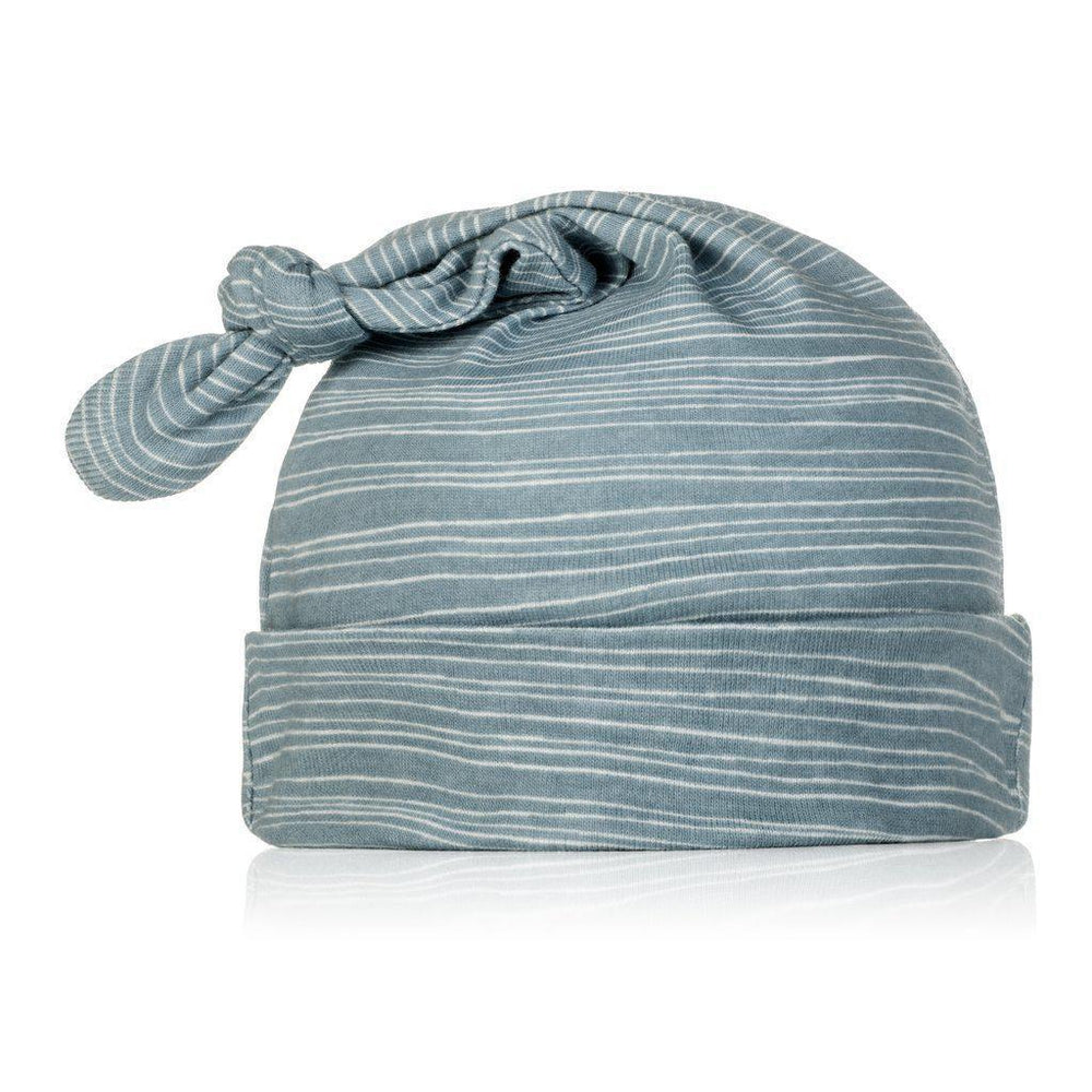 Milkbarn, Accessories - Hats,  Milkbarn Knotted Hat - Blue Stripe