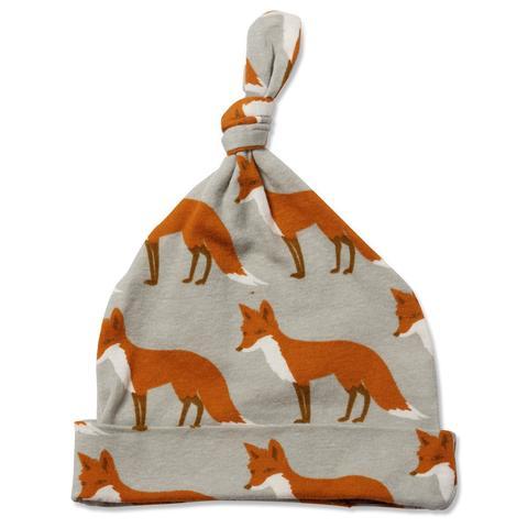 Milkbarn, Accessories - Hats,  Milkbarn Knotted Hat - Orange Fox