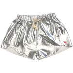Pink Chicken, Girl - Shorts,  Pink Chicken Millie Silver Metallic Short