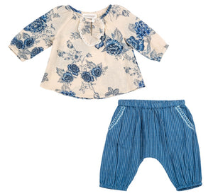 Mimi & Maggie, Baby Girl Apparel - Outfit Sets,  Mimi & Maggie Izzie 2 Piece Set