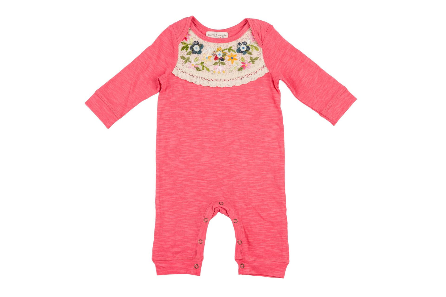 Mimi & Maggie, Baby Girl Apparel - Rompers,  Mimi & Maggie Wildflowers Romper
