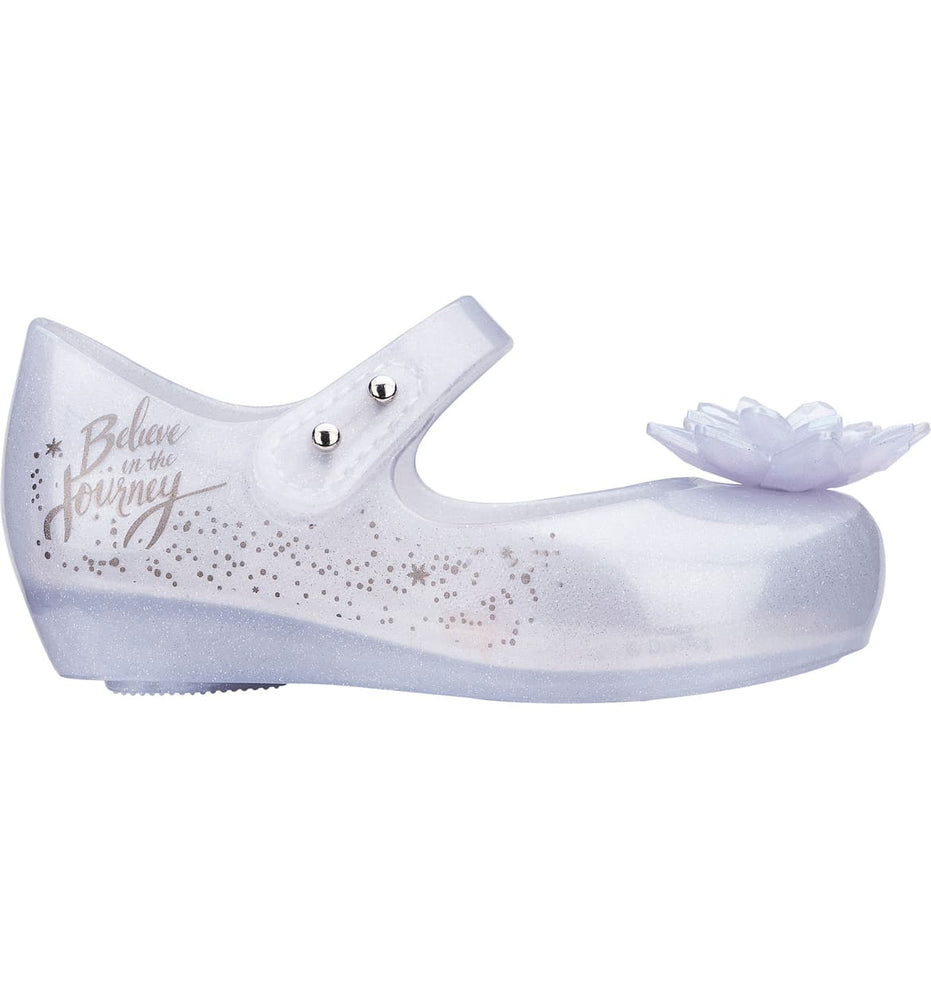 Mini Melissa, Shoes - Girl,  Mini Melissa 'Frozen' Ultra 25 Mary Jane Pearl White Glitter