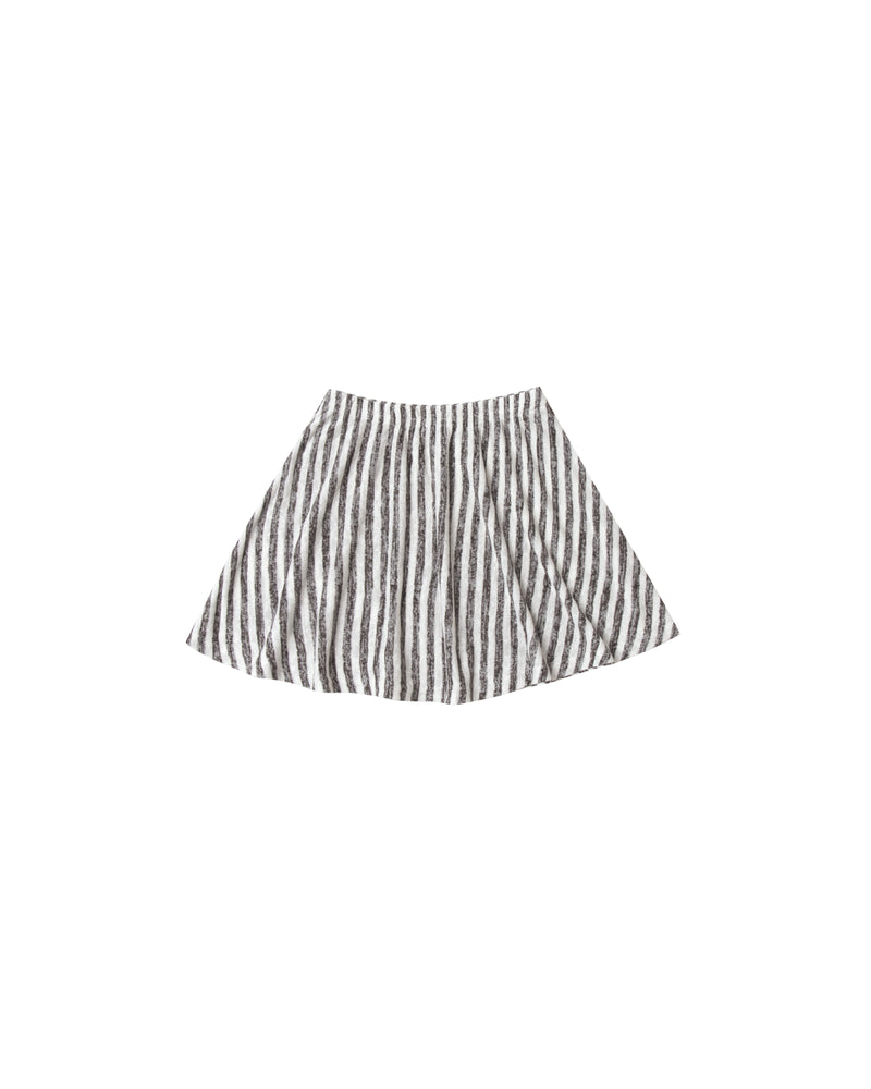 Rylee and Cru, Girl - Skirts,  Rylee & Cru Striped Mini Skirt Ivory/Black