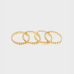 Gorjana, Accessories - Jewelry,  Gorjana - Mini Stackable Ring Set Gold