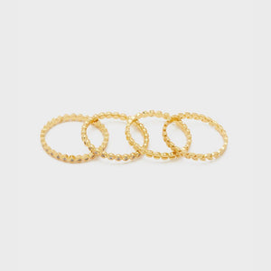Gorjana, Accessories - Jewelry,  Gorjana - Mini Stackable Ring Set Gold
