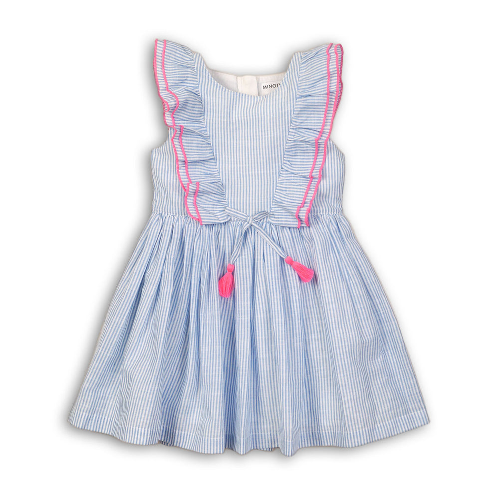 Minoti, Baby Girl Apparel - Dresses,  Minoti Stripe Hut Dress