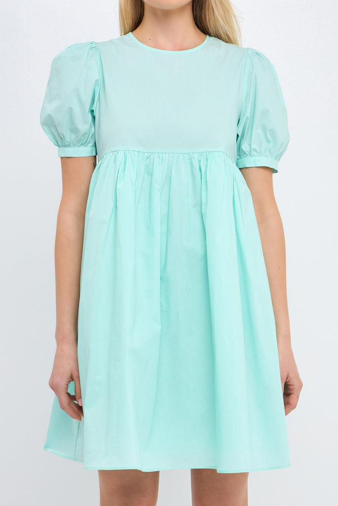 Mint Babydoll Dress - Eden Lifestyle